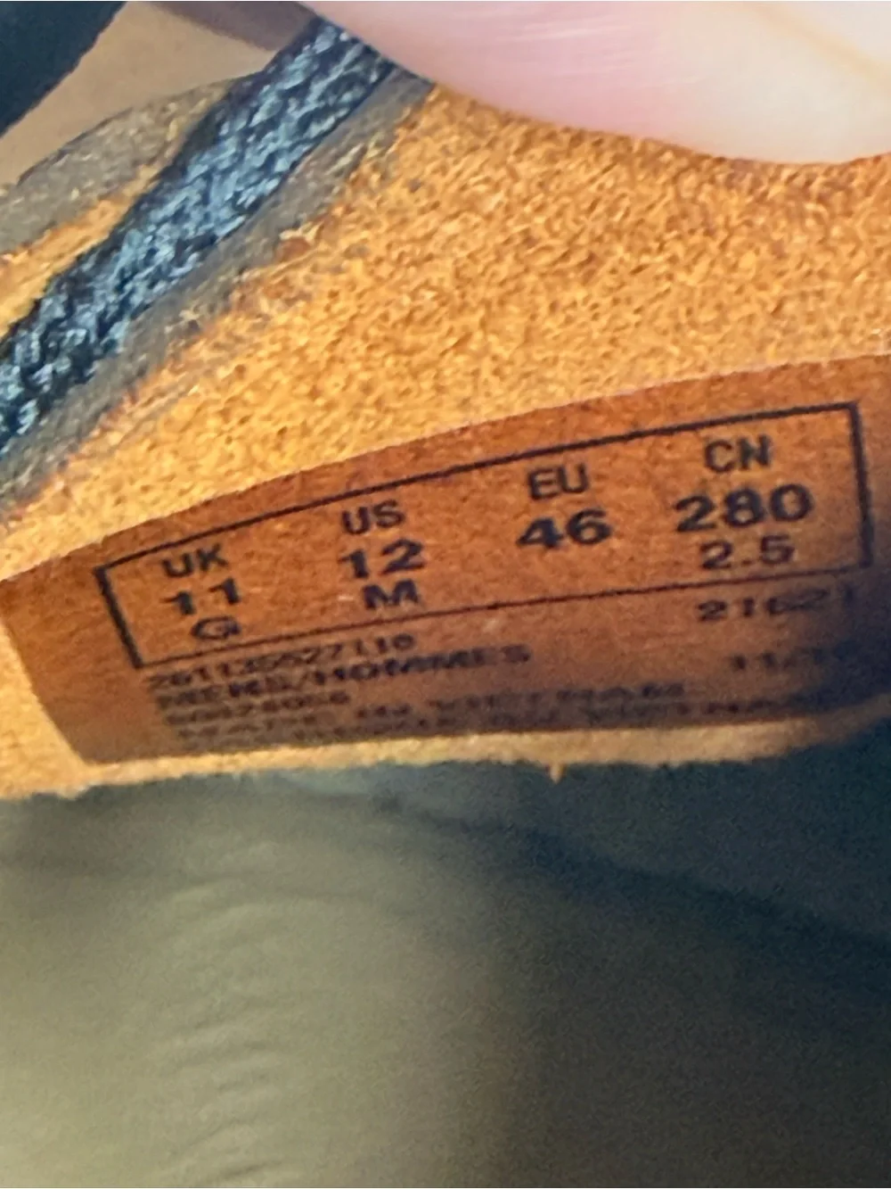 Clarks Desert Trek shoes leather crepe soles size 12